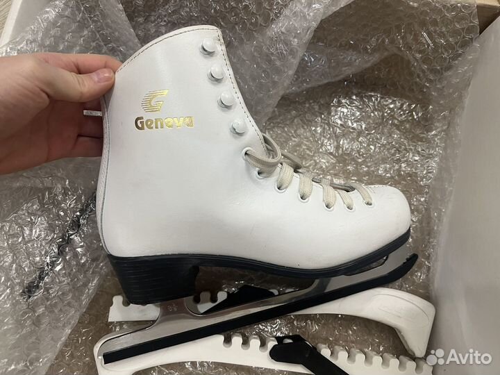 Коньки фигурные профессиональные женские 8 2/3