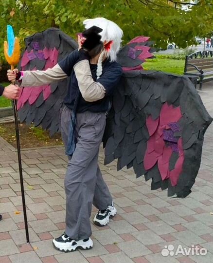 Крылья Джодах Лололошка Самодельные