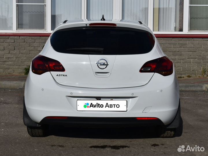 Opel Astra 1.6 AT, 2012, 204 000 км