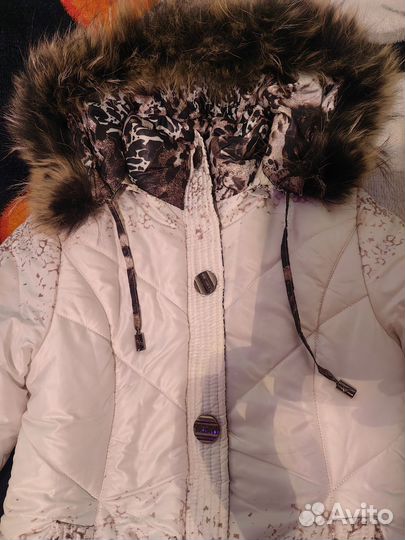 Пальто для девочки 140