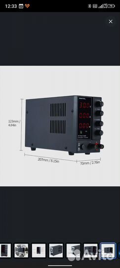 Лабораторный блок питания,wanptek NPS306W