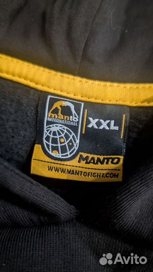 Худи Manto Logo 2.0 Black Fleece