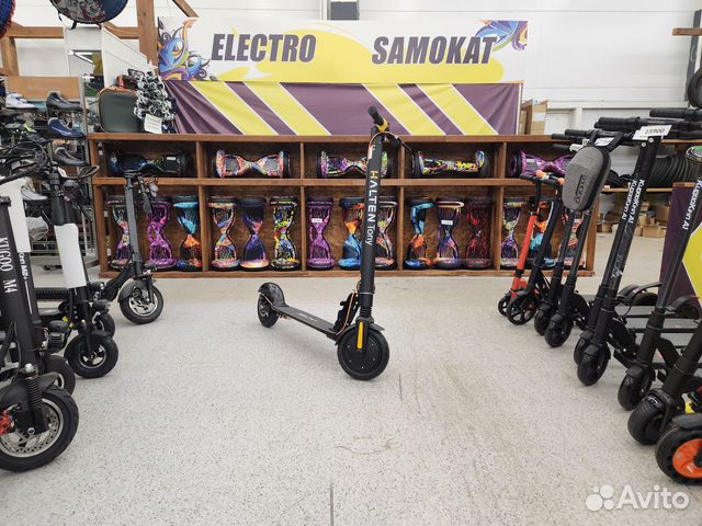 Электрический самокат Halten Tony V2 Черный новый