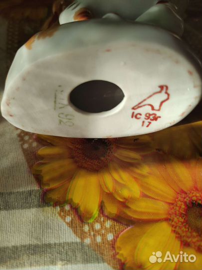 Статуэтка Петух фарфор Дулево СССР