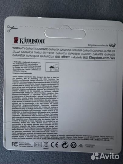 Карта памяти micro sd kingstom 256 гб и адаптер