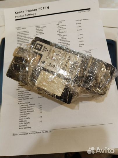 Принтер xerox phaser 6010