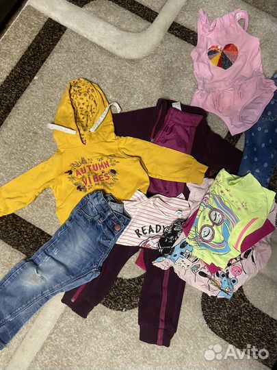 Вещи пакетом для девочки