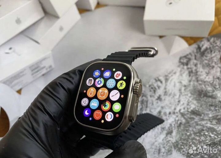 Apple Watch 8 Ultra MAX + 2 ремешка(Гарантия)