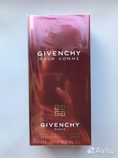 Givenchy pour homme EDT 100 мл