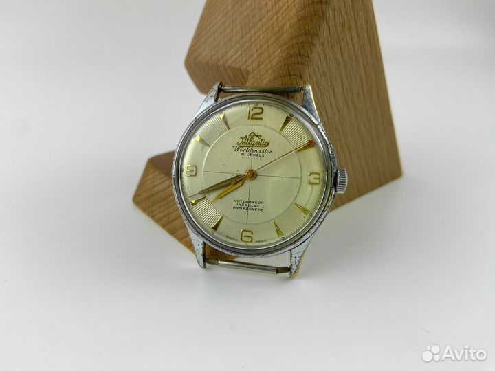 Atlantic Worldmaster Prima 21 Jewels Swiss 1960-е