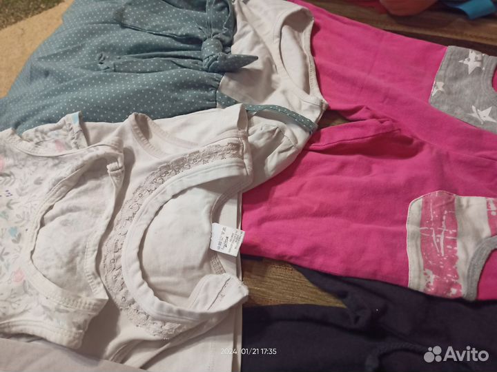 Вещи пакетом на девочку 86