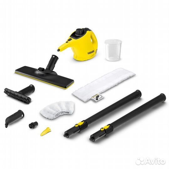 Пароочиститель karcher SC 1 EasyFix, желтый/черный