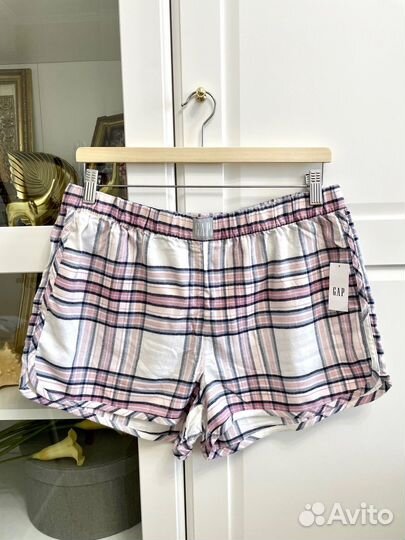 Новые женские пижамные/домашние шорты GAP
