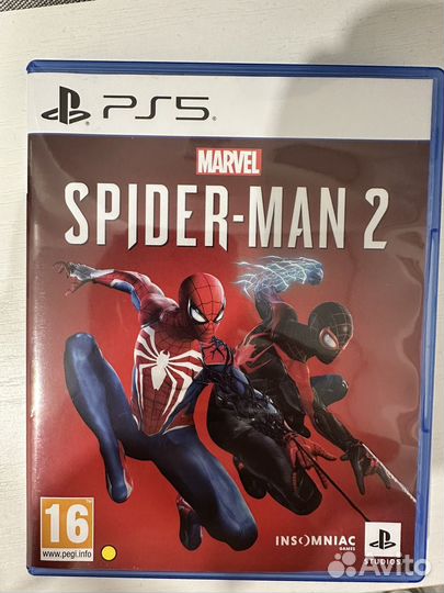Spider man 2 ps5 диск