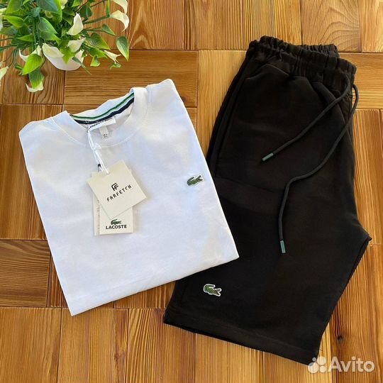 Комплект футболка + шорты lacoste