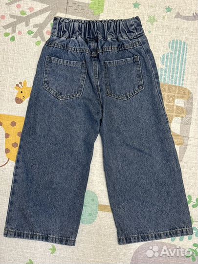 Бриджи джинсовые для девочки 122 размер