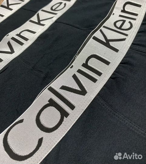 Трусы мужские черные calvin klein