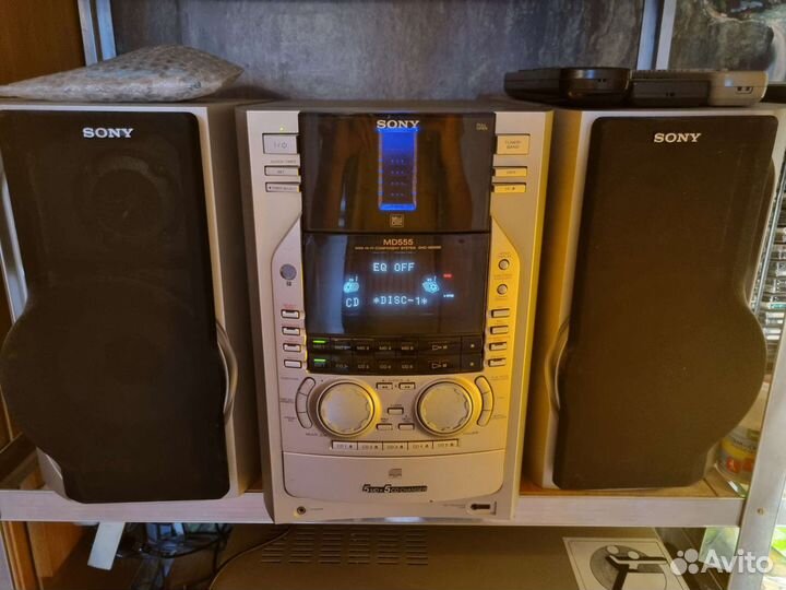 Музыкальный Hifi центр Sony HCD-MD555