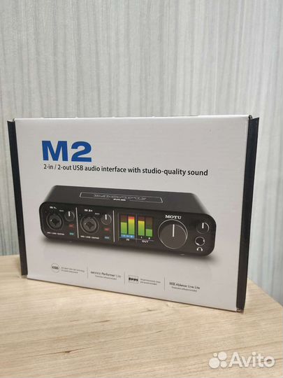 Звуковая карта Motu m2 (новая,запечатанная)