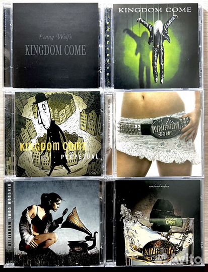 Музыкальные cd диски Kingdom Come (hard rock)