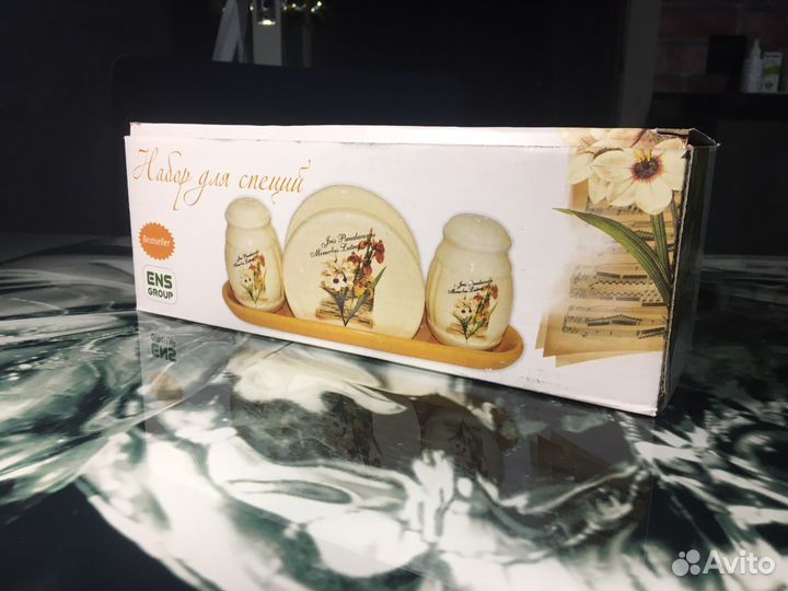 Набор для специй керамика