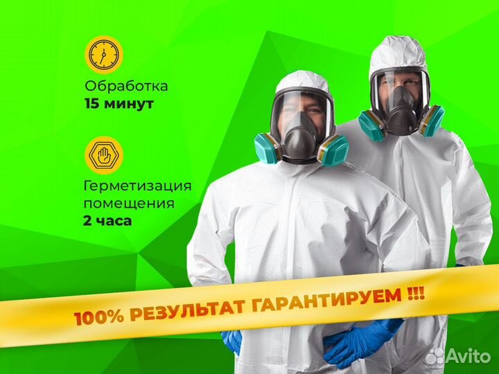 Дезинсекция клещей клопов блох тараканов муравьев