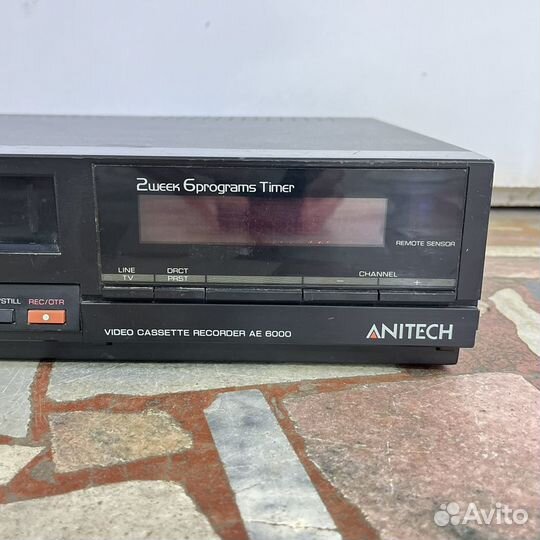 Видеомагнитофон кассетный anitech AE 6000 Япония