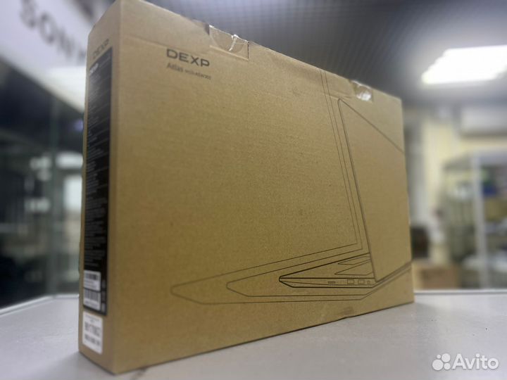 Ноутбук dexp Atlas Ryzen 5