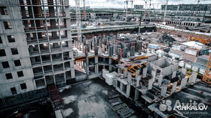 Ход строительства ЖК «‎CHKALOV» 3 квартал 2022