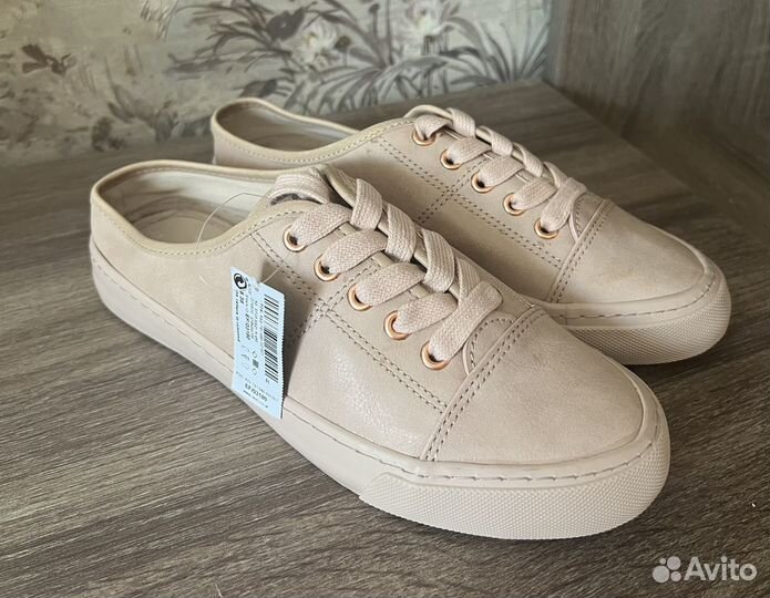 Коженные кеды next