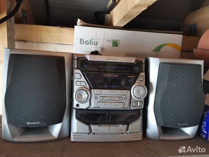 Музыкальный центр Shsrp бу