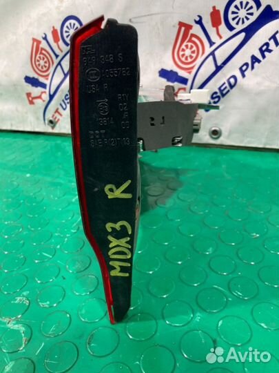 Фонарь крышки багажника правый Acura Mdx YD3 J35Y4