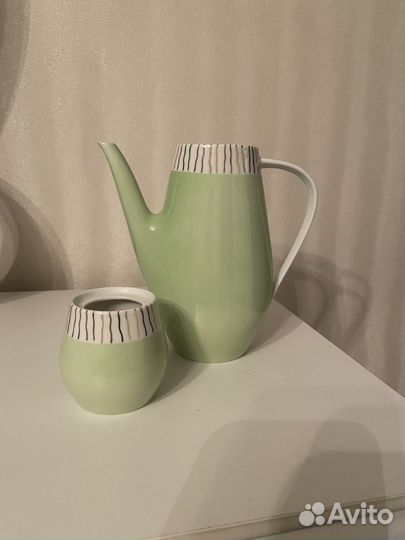 Сервиз кофейный ГДР винтаж фарфор