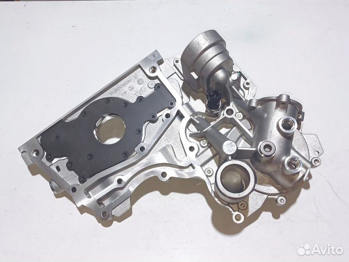 Модуль маслоохладителя с отв. (крышка передняя, ма