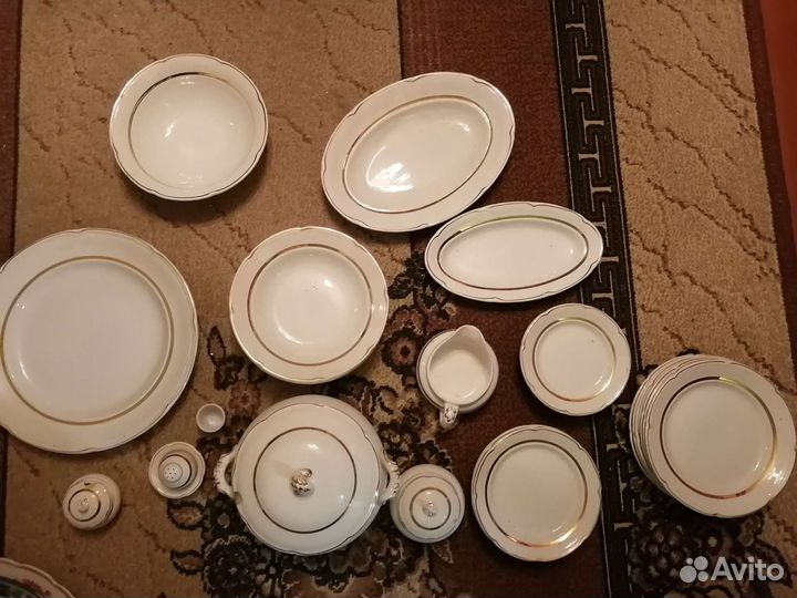 Столовый сервиз СССР зик 26 предметов