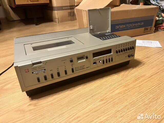 Видеомагнитофон электроника вм 12 купить в Москве | Электроника | Авито