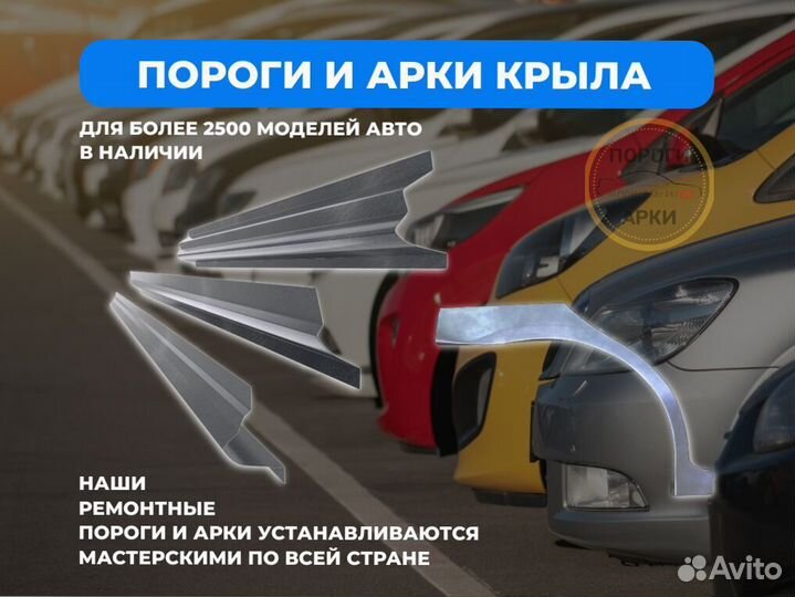 Пороги ремонтные Honda N-WGN 1