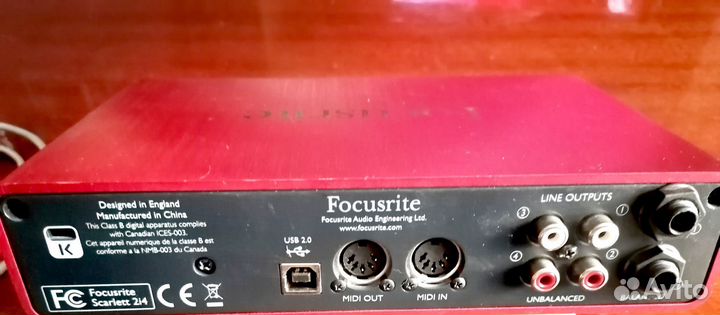 Focusrite scarlett 2i4 2th gen