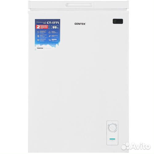 Морозильный ларь Centek CT-1771 белый
