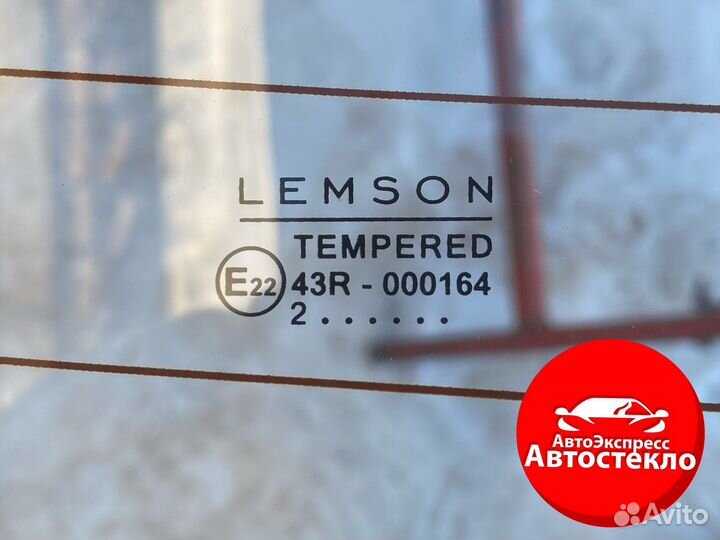 Заднее стекло Hyundai Solaris sedan / седан