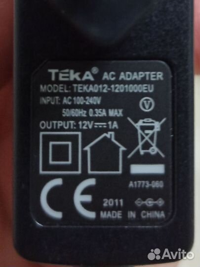 Блок питания (адаптер) Teka