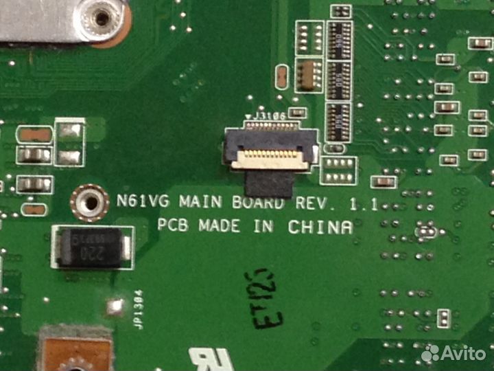 Продам материнскую плату на Asus N61VG