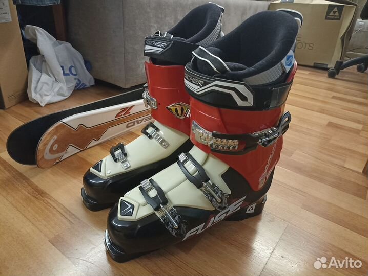 Горные лыжи head Peak 72 170 с ботинками 29,5 (45)