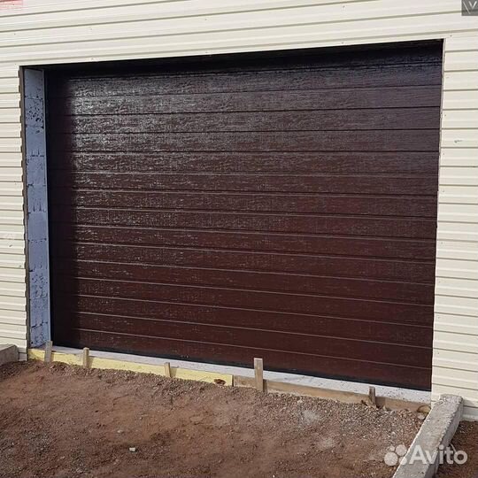 Секционные гаражные ворота