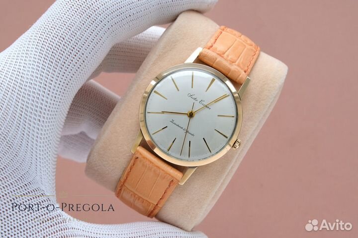 Часы Seiko Cronos Gold Filled механика, Япония