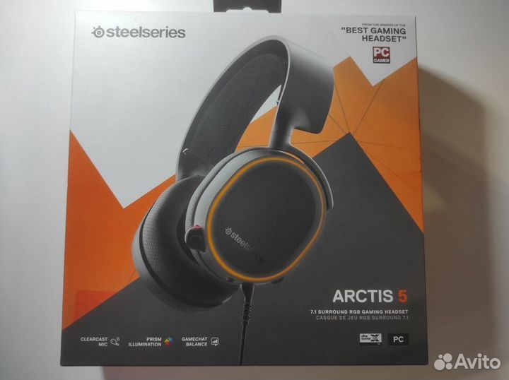 Steelseries arctis 5 Наушники