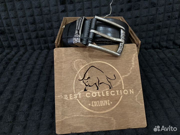 Мужской кожаный ремень