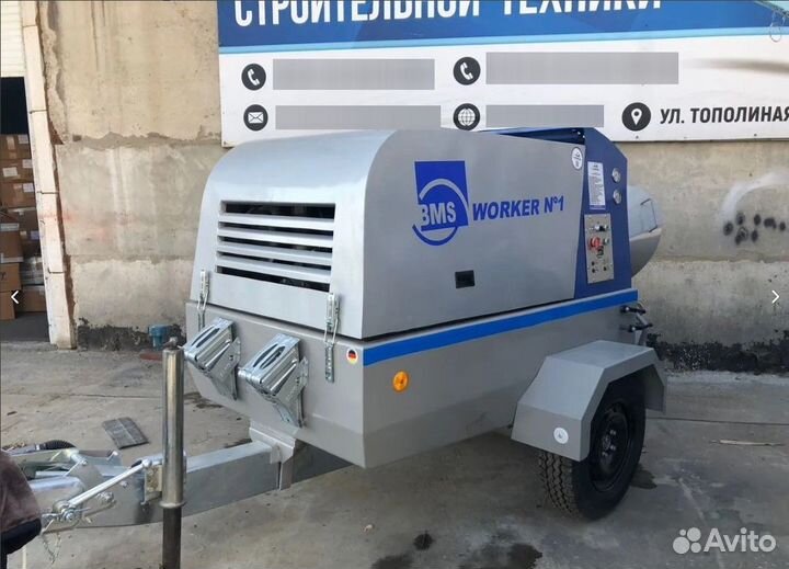 Аренда растворонасоса пневмонагнетателя