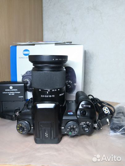 Konica Minolta Dynax 7D(18-70мм) 4гб+Сумка+Коробка