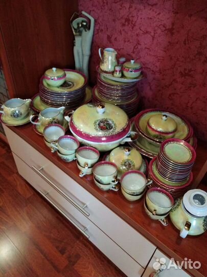 Сервиз столовый мадонна гдр